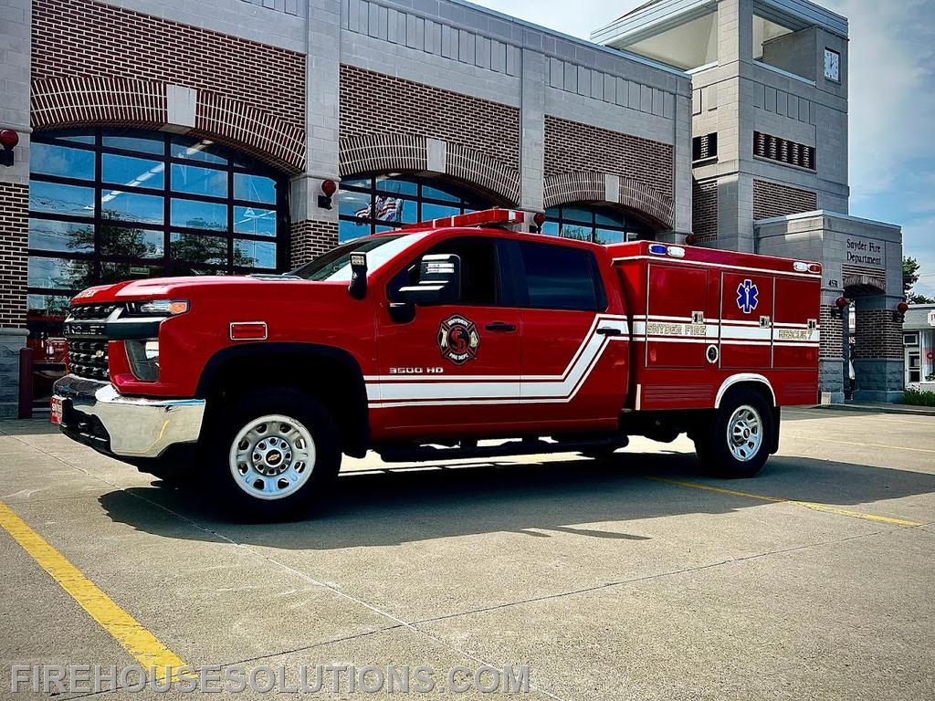 RESCUE 7 - 2020 CHEVROLET WITH CUSTOM BODY