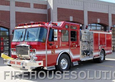 ENGINE 1 - 2014 E-ONE SINGLE STAGE 1500 GPM HALE PUMP, 500 GALLON TANK, 20 GALLON FOAM SYSTEM