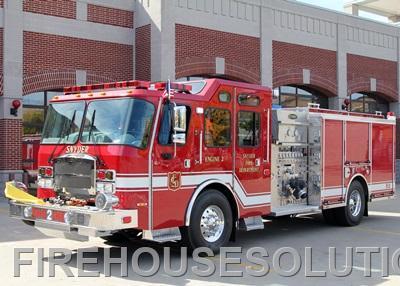 ENGINE 2 - 2014 E-ONE SINGLE STAGE 1500 GPM HALE PUMP, 500 GALLON TANK, 20 GALLON FOAM SYSTEM