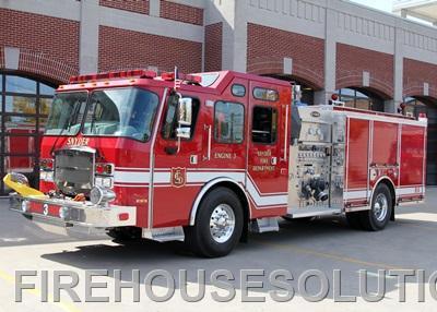 ENGINE 3 - 2014 E-ONE SINGLE STAGE 1500 GPM HALE PUMP, 500 GALLON TANK, 20 GALLON FOAM SYSTEM